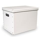 Cargo Desktop Storage Box - Tall White by Resource International