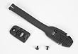 Thor Aluminum Buckle/Strap for 50/50 Boots , Color: Black/Black, Size: 11-13 3430-0140