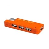 �u�o�b�t�@���[�R�N���T�v���C Arvel USB2.0�n�u �o�X�p���[ 4�|�[�g �I�����W H433NV�v�̉摜