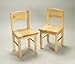 Pair Rectangular Chairs-Natual