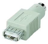 PS/2 Male to USB Female Adapter
