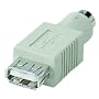 PS/2 Male to USB Female Adapter