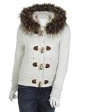 Fleece Faux Fur Lined Toggle Jacket