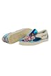 Men Ed Hardy Deathskull lowrise slip-on leather in blue