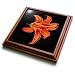 Day Lily Flower - Photography Flowers - 8x8 Trivet With 6x6 Ceramic Tile
