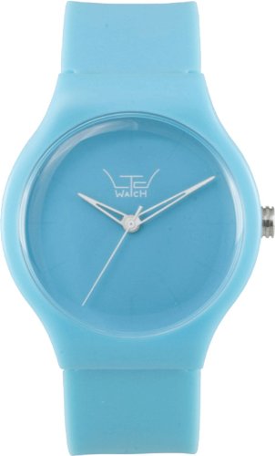 LTD Watch Unisex-Armbanduhr Essentails Analog Kunststoff t&uuml;rkis LTD 121201