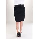 Avenue Plus Size Stretch Denim Pencil Skirt 