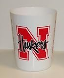 NCAA Nebraska Cornhuskers Plastic Waste Basket