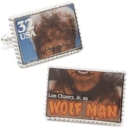 Wolfman Stamp Cufflinks