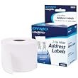 DYMO LabelWriter Address Labels, White (2-up), 1-1/8" x 3-1/2", 700 per pack