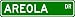 AREOLA Street Sign ~ Personalized Family Lastname Sign ~ Gameroom, Basement, Garage Sign Novelty** METAL ALUMINUM