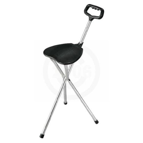 HealthPersonalCare: Folding Seat Cane   Portable Seat   Walking Stick
