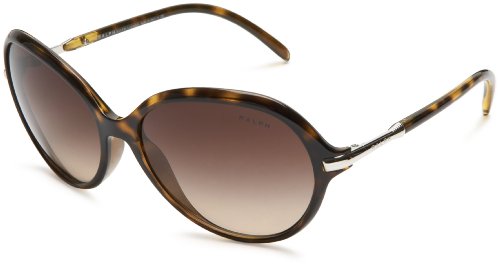 Ralph by Ralph Lauren Women's 0RA5103 Round Sunglasses,Tortoise Frame/Brown Fade Lens,one size