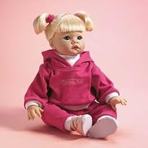 Reagan with Blonde Hair and Blue Eyes