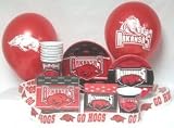 Arkansas Razorbacks Party Supplies Pack #3