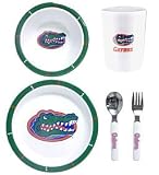 Florida Gators 5 Piece Children's Dinner Set - COLLEGE ATHLETICS Sports Merchandise