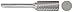 MA Ford 72053 4.8mm Cyl Flat End Miniature Carbide Bur SA-53M Standard