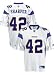 Minnesota Vikings Darren Sharper Replica Adult White Sale Jersey, Size= X-Large