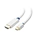 Cable Matters 4K Mini DisplayPort to HDMI Adapter Cable in White 15 Feet - Thunderbolt and Thunderbolt 2 Port Compatible