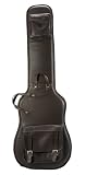Levy's Leathers Leather Deluxe Bass Guitar Bag ,Dark Brown