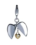Inner Love Sterling Silver Diamond Charm By Hot Diamonds