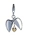 Inner Love Sterling Silver Diamond Charm By Hot Diamonds