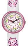 Image of FlickFlak Japanese Cat Kids Watch FBN052