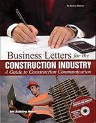 Business Letters for the Construction Industry: A Guide to Construction Communication [With CDROM] - BNI Publications - 1557016097 - ISBN: 1557016097 - ISBN-13: 9781557016096