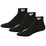  Pearl iZUMi Attack Sock 3-Pack,Black,Large