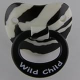Wild Child Baby Zebra Pacifier