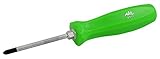 MACTOOLS ペンタグリップスクリュードライバー　プラス#2(細軸/緑)