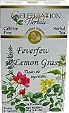 Celebration Herbals Teabags Herbal Tea Feverfew Lemongrass Organic -- 24 Herbal Tea Bags