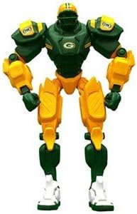 Green Bay Packers 10" Team Cleatus FOX Robot NFL Football Action Figure Version 2.0 by Foamheads