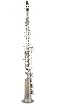 La Sax Big Lip Soprano Saxophone In The Black Nickel Finish La Sax Big Lip Soprano Saxophone In The Black Nickel Finish