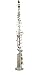 La Sax Big Lip Soprano Saxophone In The Black Nickel Finish