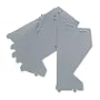 HON� Extra Shelf Dividers for HON Lateral Files, Metal, 15 x 7-1/2, Gray, 10/Pack