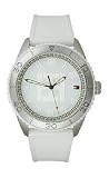 Tommy Hilfiger Synthetic Silver-Tone Dial Women's Watch #1781122