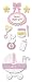 A Touch Of Jolee's Dimensional Stickers, Sweet Baby Girl
