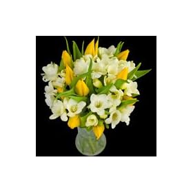 Mellow Yellow Bouquet from InterRose the online Florist of Choice