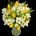 Mellow Yellow Bouquet from InterRose the online Fl