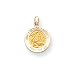 14k Our Lady of Lourdes Medal Pendant
