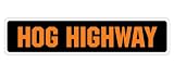 HOG HIGHWAY -Street Sign- new motorcycle bike vest gift novelty road