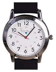 Black Unisex Watch with Second Hand