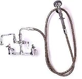 T&S Brass B-0175 Faucet With Swing Nozzle And Spray Unit