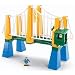 GeoTrax Sky High Suspension Bridge with Figure