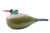 Iittala Birds of Toikka Mouthblown Glass Bird, Rainbow Bird