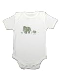 OBLI Organics Elephant Onesie, 9-12 months