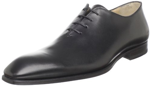Antonio Maurizi Men's Celano Oxford Lace Up,Nero,45 EU (US Men's 12 M)