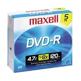 Maxell - 100 x DVD-R - 4.7 GB 16x - spindle - storage media by Maxell