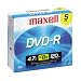 Maxell - 100 x DVD-R - 4.7 GB 16x - spindle - storage media